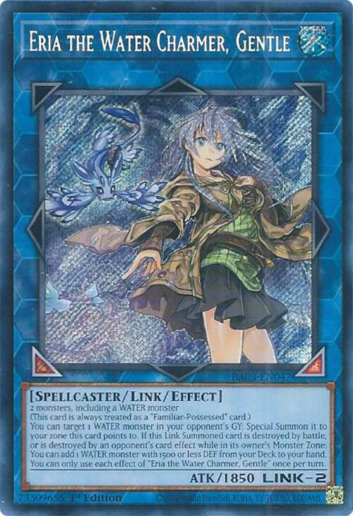 Eria the Water Charmer, Gentle (Secret Rare) [RA03-EN047] Secret Rare | Dragon's Lair Comics and Fantasy Houston TX