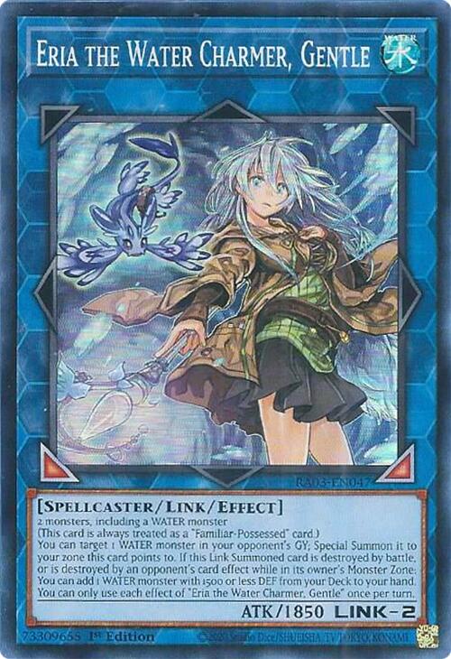 Eria the Water Charmer, Gentle [RA03-EN047] Super Rare | Dragon's Lair Comics and Fantasy Houston TX