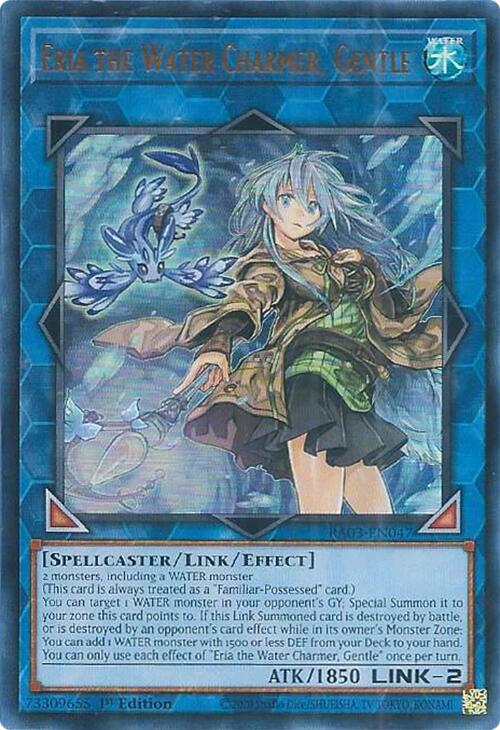 Eria the Water Charmer, Gentle (UR) [RA03-EN047] Ultra Rare | Dragon's Lair Comics and Fantasy Houston TX