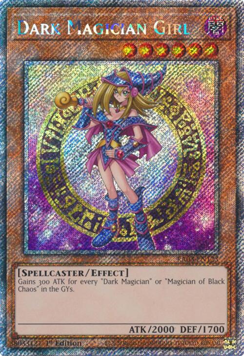 Dark Magician Girl (Platinum Secret Rare) (B) [RA03-EN123] Platinum Secret Rare | Dragon's Lair Comics and Fantasy Houston TX