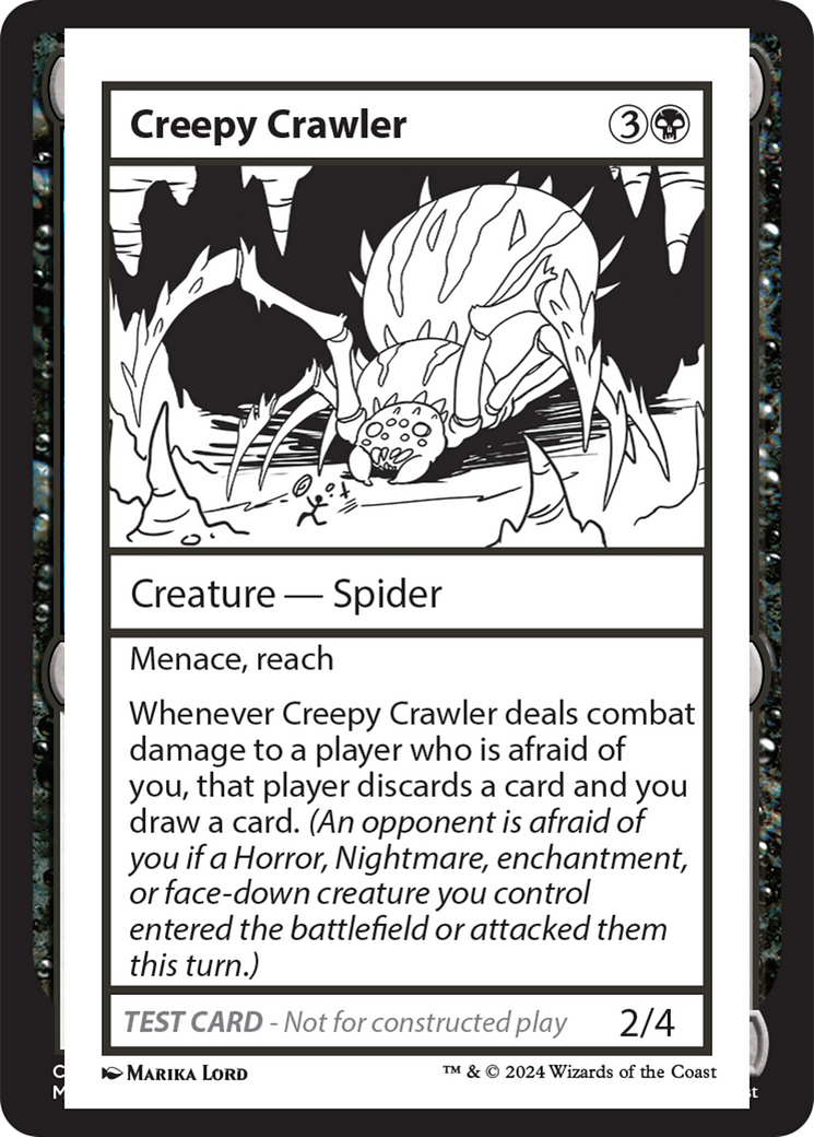 Creepy Crawler [Mystery Booster 2 Playtest Cards] | Dragon's Lair Comics and Fantasy Houston TX