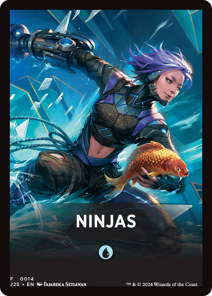 Ninjas Theme Card [Foundations Jumpstart Front Cards] | Dragon's Lair Comics and Fantasy Houston TX