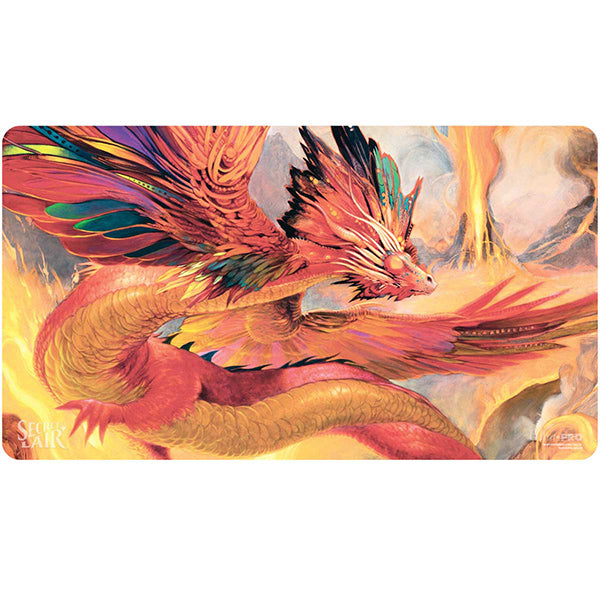 Ultra Pro Magic the Gathering Playmat Secret Lair Summer Superdrop 2024- Artist Series Julie Bell- Shivan Dragon | Dragon's Lair Comics and Fantasy Houston TX