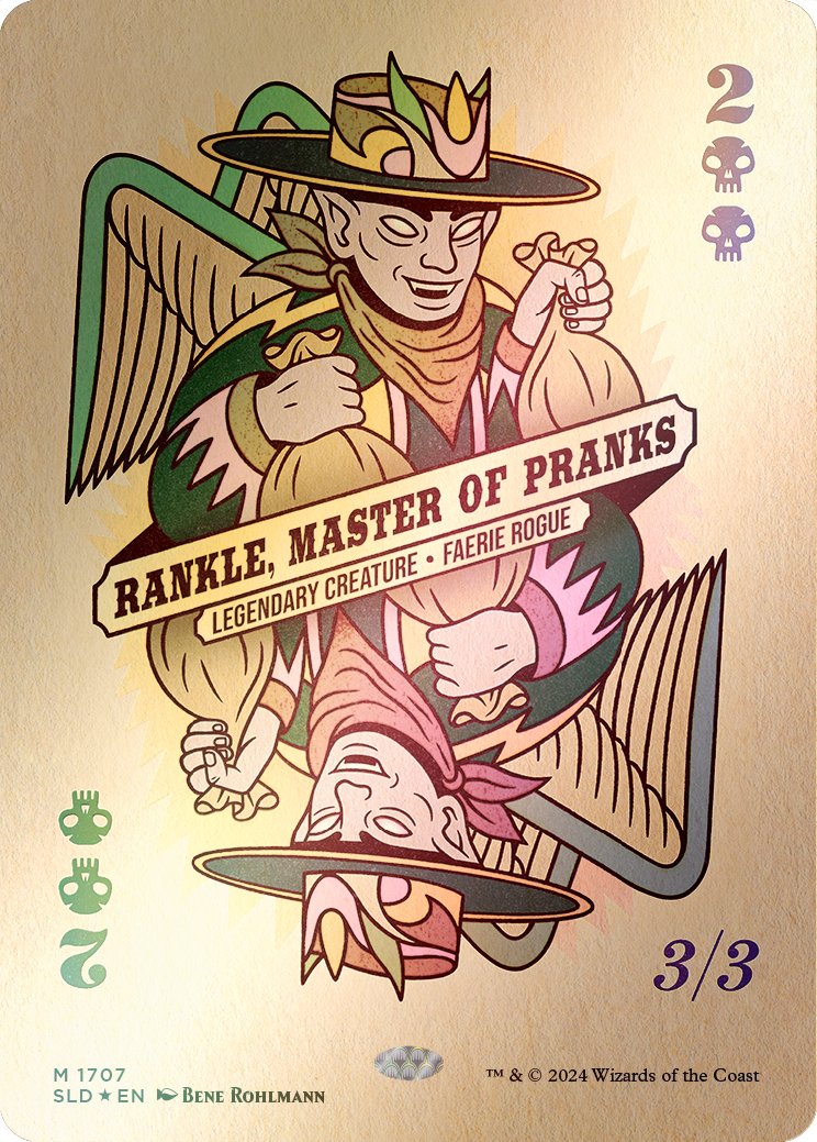 Rankle, Master of Pranks (Rainbow Foil) [Secret Lair Drop Series] | Dragon's Lair Comics and Fantasy Houston TX