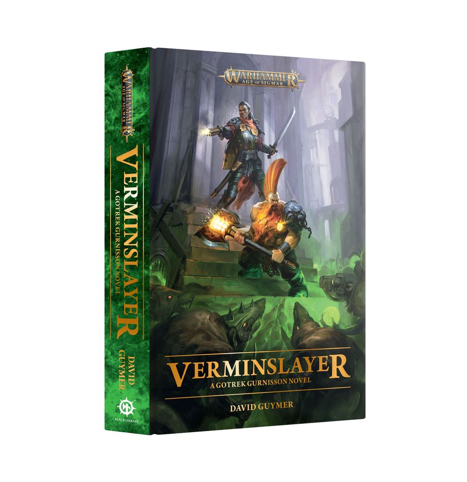 Black Library: Age of Sigmar: Verminslayer - A Gotrek Gurnisson Novel (Hardback) | Dragon's Lair Comics and Fantasy Houston TX