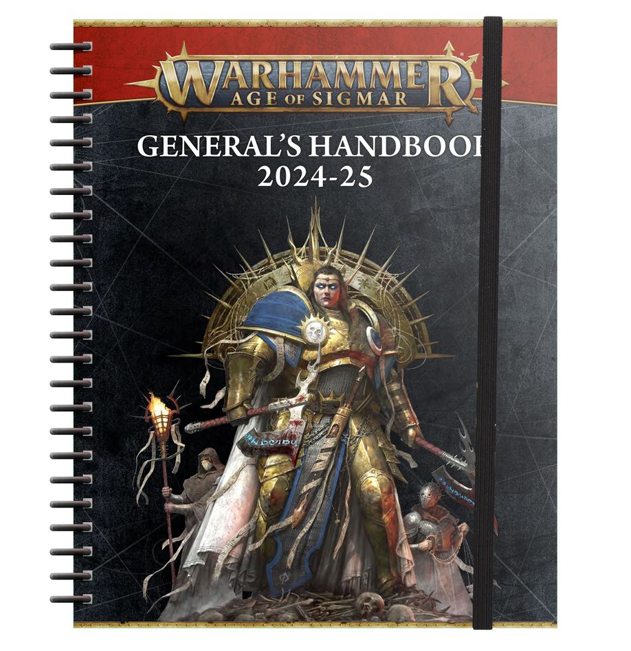 Warhammer Age of Sigmar: Generals Handbook Handbook 2024-2025 | Dragon's Lair Comics and Fantasy Houston TX