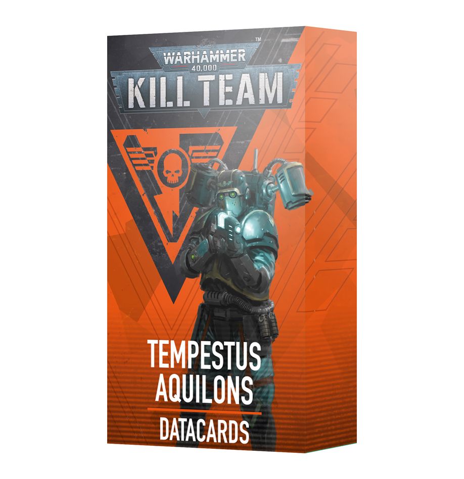 Warhammer Kill Team: Datacards Tempestus Aquilons | Dragon's Lair Comics and Fantasy Houston TX