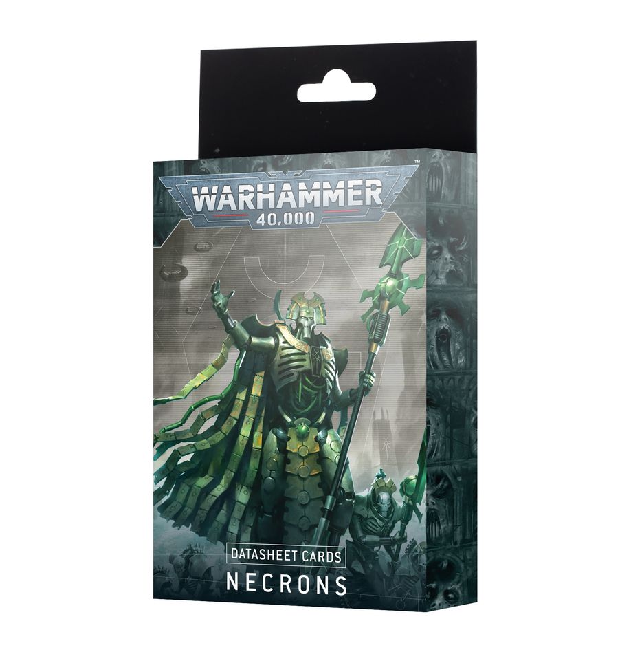 Warhammer 40k: DATASHEET CARDS: NECRONS | Dragon's Lair Comics and Fantasy Houston TX