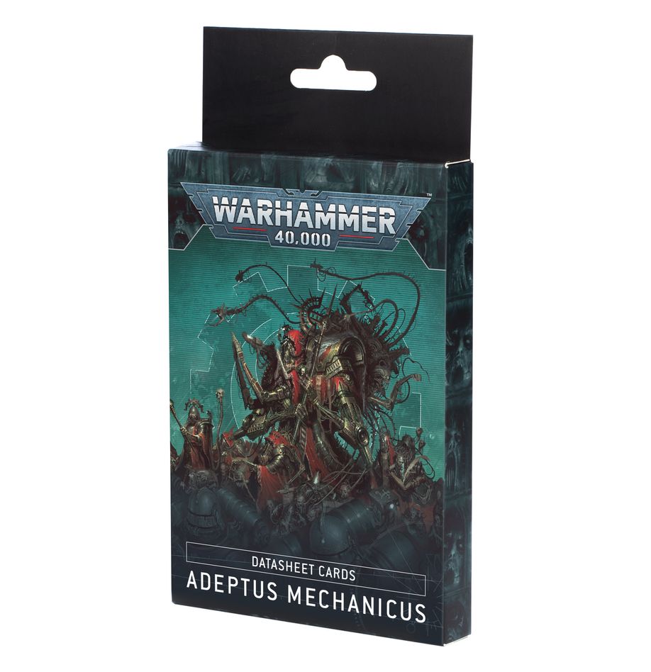 Warhammer 40k: DATASHEET CARDS: ADEPTUS MECHANICUS | Dragon's Lair Comics and Fantasy Houston TX