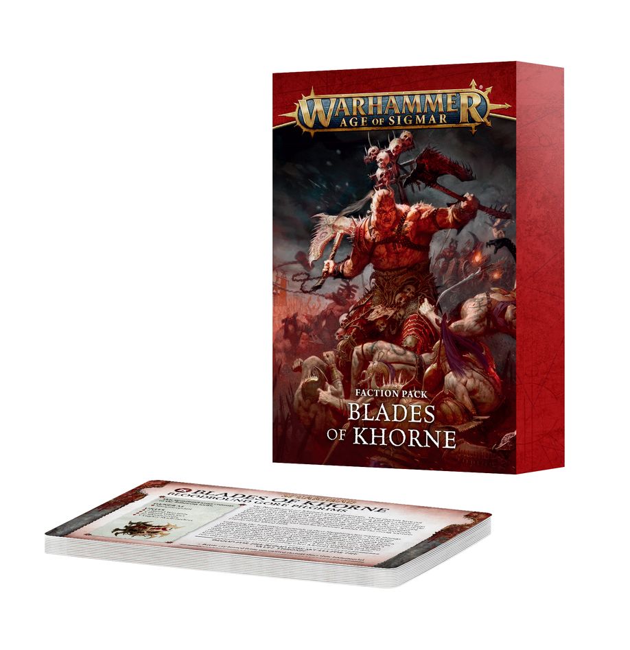 Warhammer Age of Sigmar: Faction Pack Blades of Khorne | Dragon's Lair Comics and Fantasy Houston TX