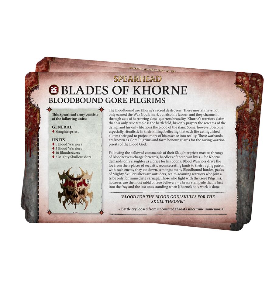 Warhammer Age of Sigmar: Faction Pack Blades of Khorne | Dragon's Lair Comics and Fantasy Houston TX