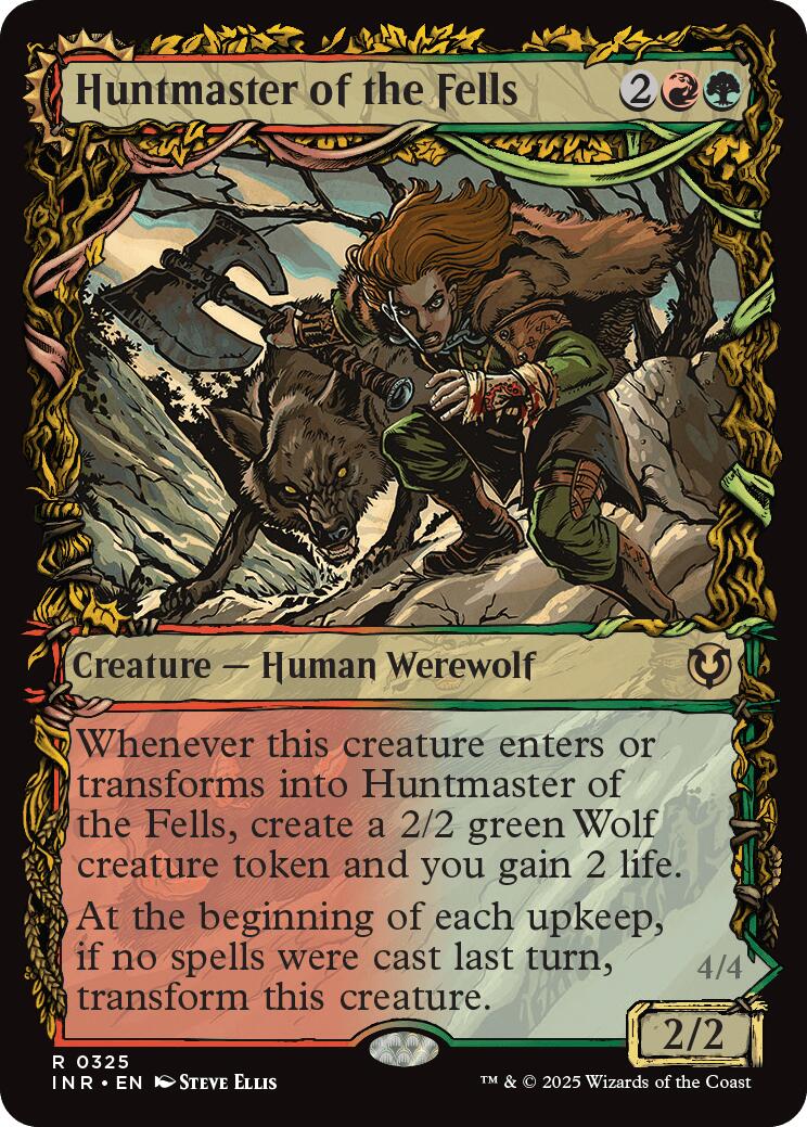 Huntmaster of the Fells // Ravager of the Fells (Showcase) [Innistrad Remastered] | Dragon's Lair Comics and Fantasy Houston TX