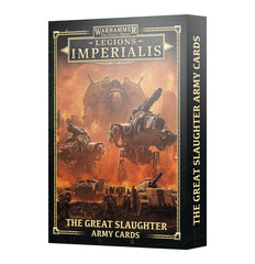 LEGIONS IMPERIALIS: THE GREAT SLAUGHTER ARMY CARDS | Dragon's Lair Comics and Fantasy Houston TX