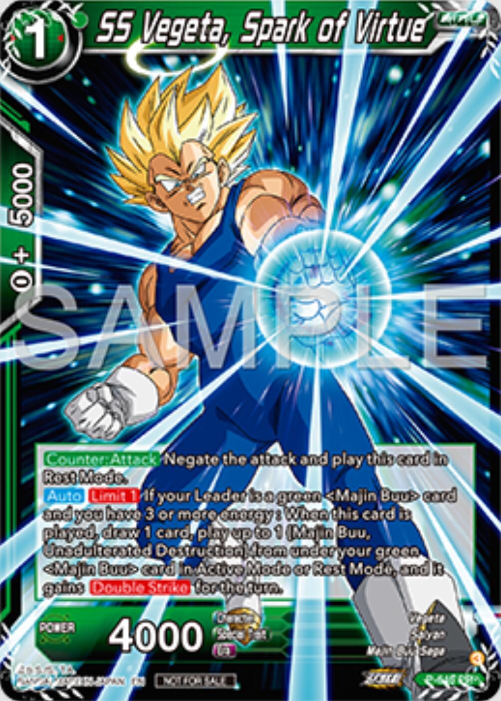 SS Vegeta, Spark of Virtue (P-645) [Tournament Promotion Cards] | Dragon's Lair Comics and Fantasy Houston TX