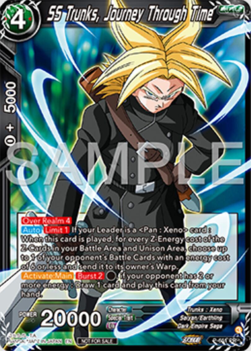 SS Trunks, Journey Through Time (P-651) [Tournament Promotion Cards] | Dragon's Lair Comics and Fantasy Houston TX