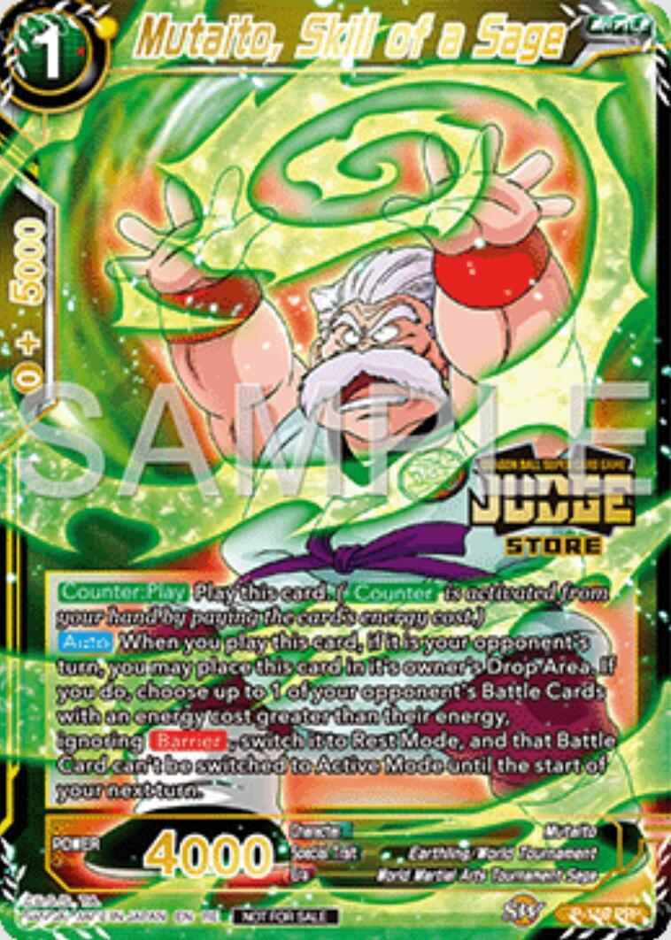 Mutaito, Skill of a Sage (Judge Pack Vol.16) (Store) (P-159) [Judge Promotion Cards] | Dragon's Lair Comics and Fantasy Houston TX