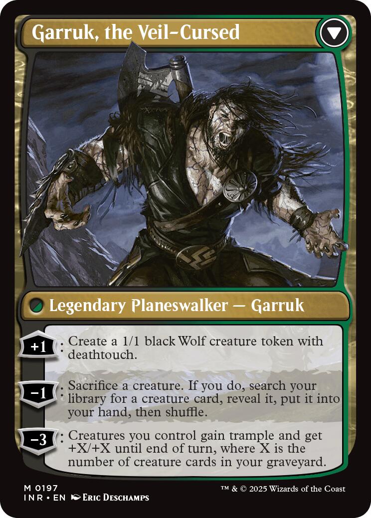 Garruk Relentless // Garruk, the Veil-Cursed [Innistrad Remastered] | Dragon's Lair Comics and Fantasy Houston TX