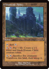 Westvale Abbey // Ormendahl, Profane Prince (Retro Frame) [Innistrad Remastered] | Dragon's Lair Comics and Fantasy Houston TX