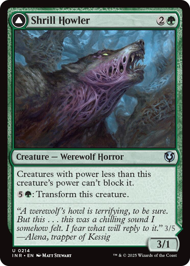 Shrill Howler // Howling Chorus [Innistrad Remastered] | Dragon's Lair Comics and Fantasy Houston TX