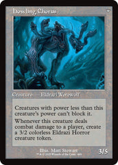 Shrill Howler // Howling Chorus (Retro Frame) [Innistrad Remastered] | Dragon's Lair Comics and Fantasy Houston TX