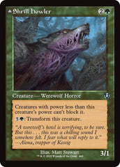 Shrill Howler // Howling Chorus (Retro Frame) [Innistrad Remastered] | Dragon's Lair Comics and Fantasy Houston TX