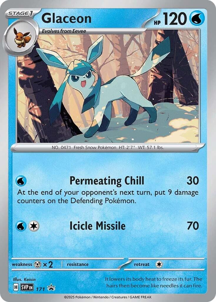 Glaceon (SVP171) [Scarlet & Violet: Black Star Promos] | Dragon's Lair Comics and Fantasy Houston TX