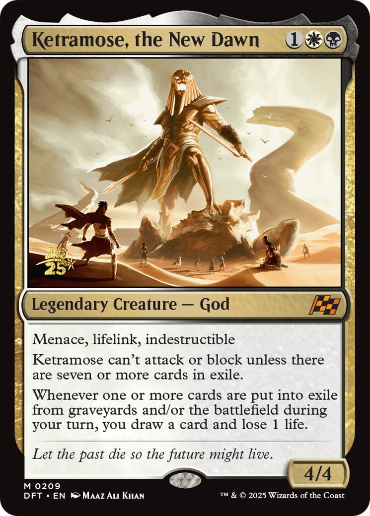 Ketramose, the New Dawn [Aetherdrift Prerelease Promos] | Dragon's Lair Comics and Fantasy Houston TX