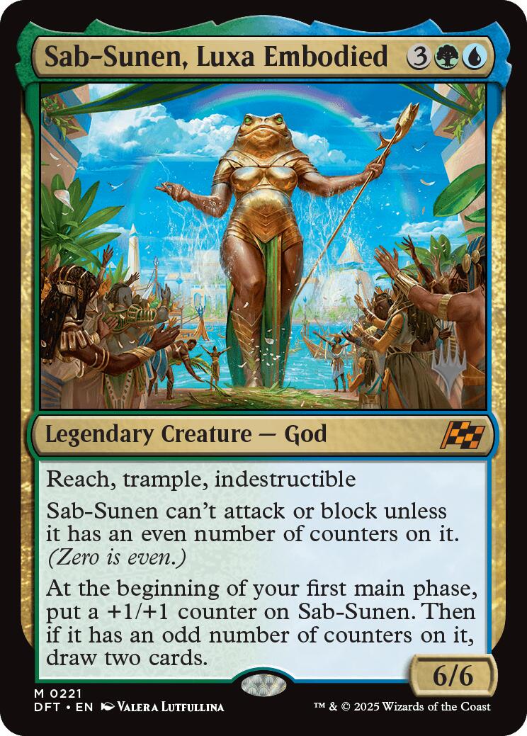 Sab-Sunen, Luxa Embodied (Promo Pack) [Aetherdrift Promos] | Dragon's Lair Comics and Fantasy Houston TX