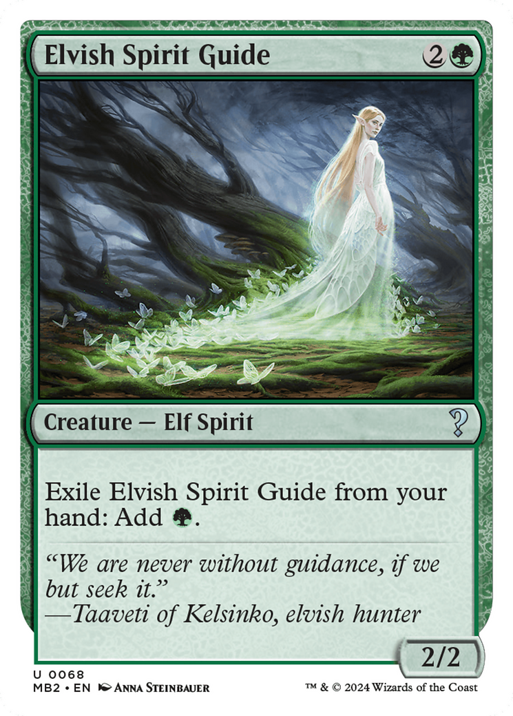 Elvish Spirit Guide (Future Sight) [Mystery Booster 2] | Dragon's Lair Comics and Fantasy Houston TX