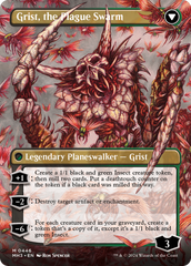 Grist, Voracious Larva // Grist, the Plague Swarm (Borderless) [Modern Horizons 3] | Dragon's Lair Comics and Fantasy Houston TX