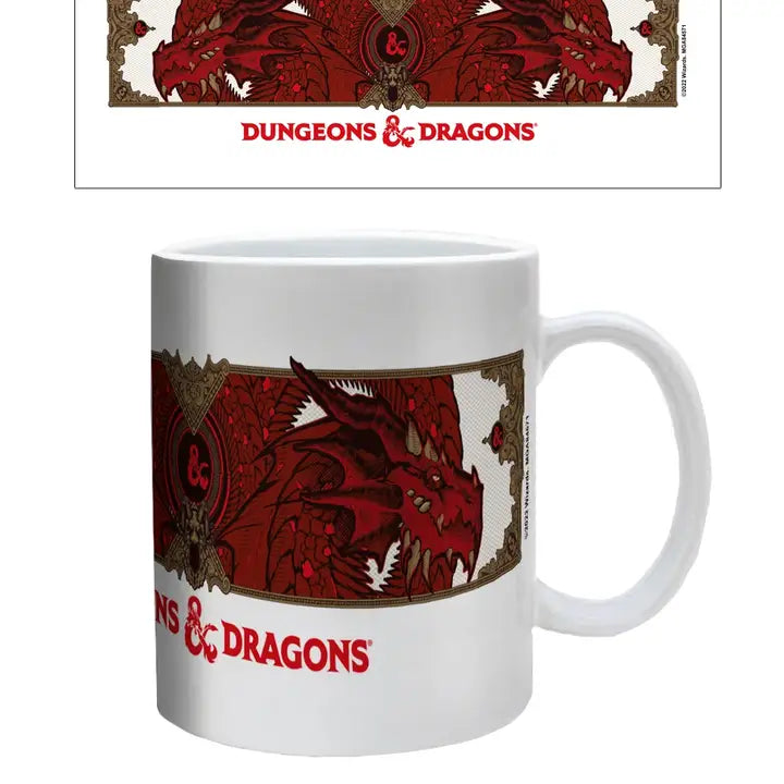 Pyramid America: Dungeons and Dragons - Two Dragons 11 oz. Ceramic Mug (Copy) | Dragon's Lair Comics and Fantasy Houston TX