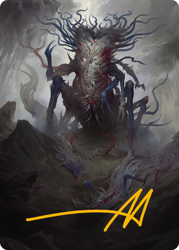 Azlask, the Swelling Scourge Art Card (Gold-Stamped Signature) [Modern Horizons 3 Art Series] | Dragon's Lair Comics and Fantasy Houston TX