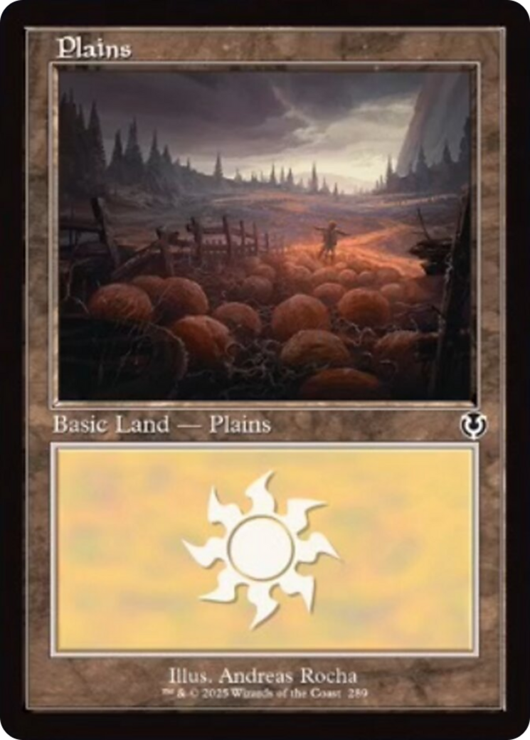 Plains (289) (Retro Frame) [Innistrad Remastered] | Dragon's Lair Comics and Fantasy Houston TX