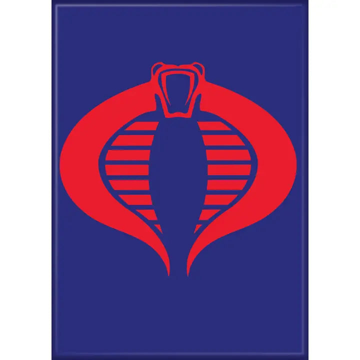 G.I. Joe Cobra Insignia Magnets 2.5" X 3.5" | Dragon's Lair Comics and Fantasy Houston TX