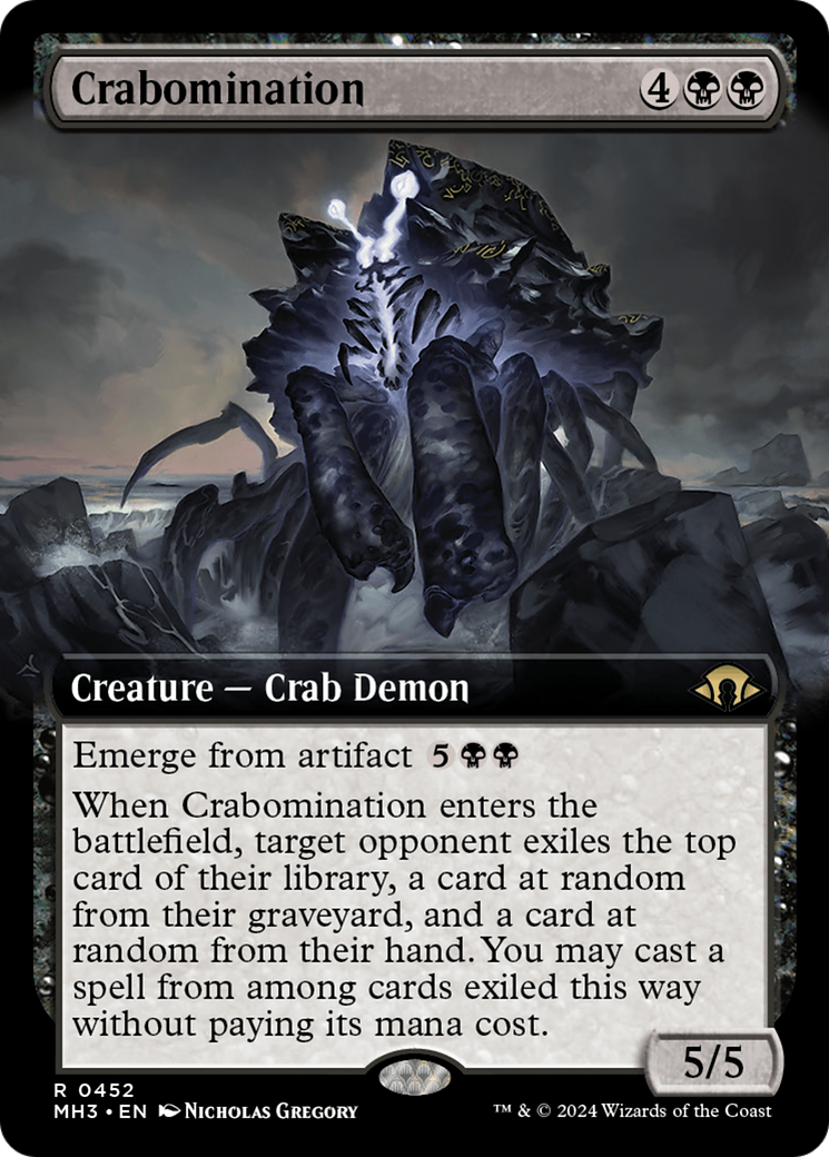 Crabomination (Extended Art) [Modern Horizons 3] | Dragon's Lair Comics and Fantasy Houston TX