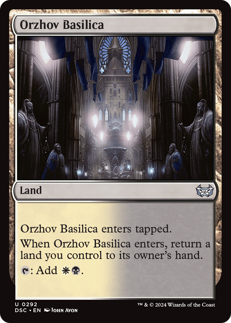 Orzhov Basilica [Duskmourn: House of Horror Commander] | Dragon's Lair Comics and Fantasy Houston TX