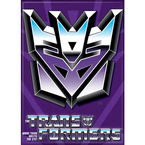 Transformers Decepticon Shield Magnet 2.5" X 3.5" | Dragon's Lair Comics and Fantasy Houston TX