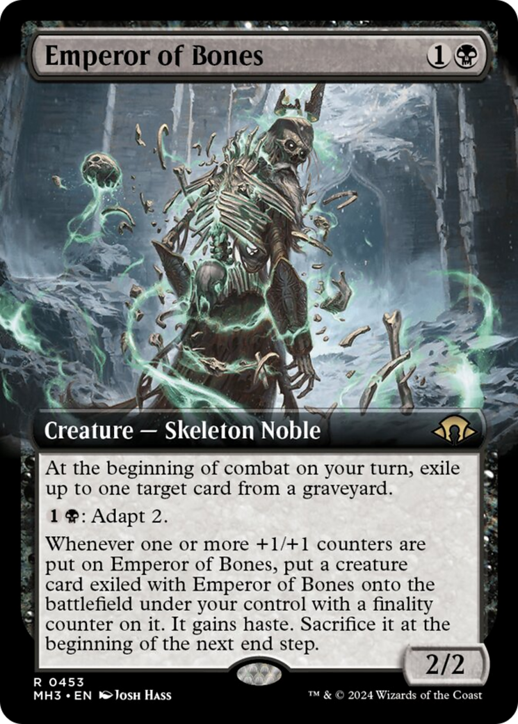 Emperor of Bones (Extended Art) [Modern Horizons 3] | Dragon's Lair Comics and Fantasy Houston TX