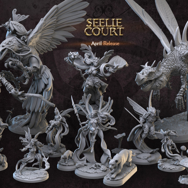 Dragon's Lair Printed Mini: The Seelie Court Set | Dragon's Lair Comics and Fantasy Houston TX