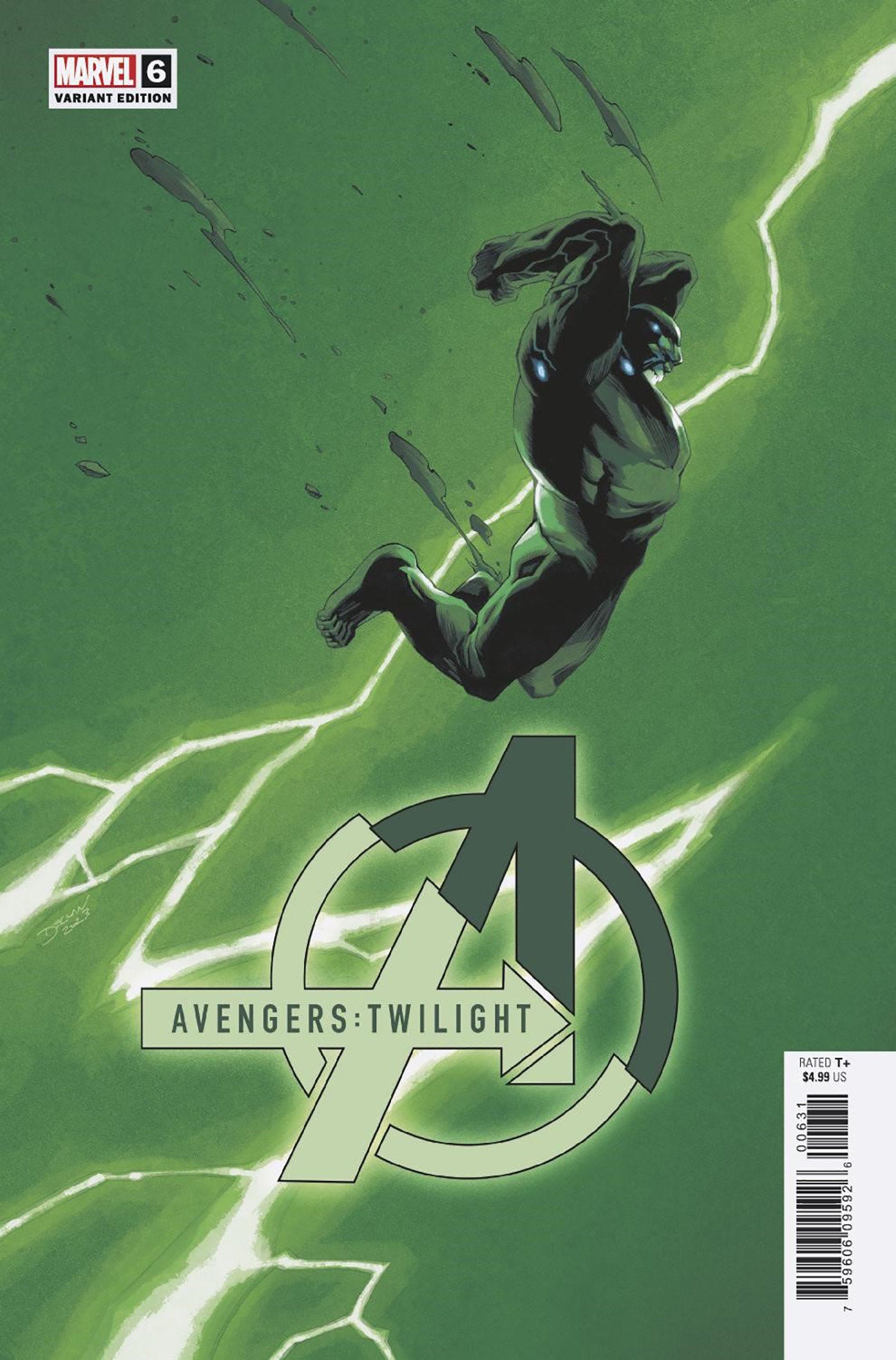 Avengers: Twilight #6 Declan Shalvey Lightning Bolt Variant | Dragon's Lair Comics and Fantasy Houston TX