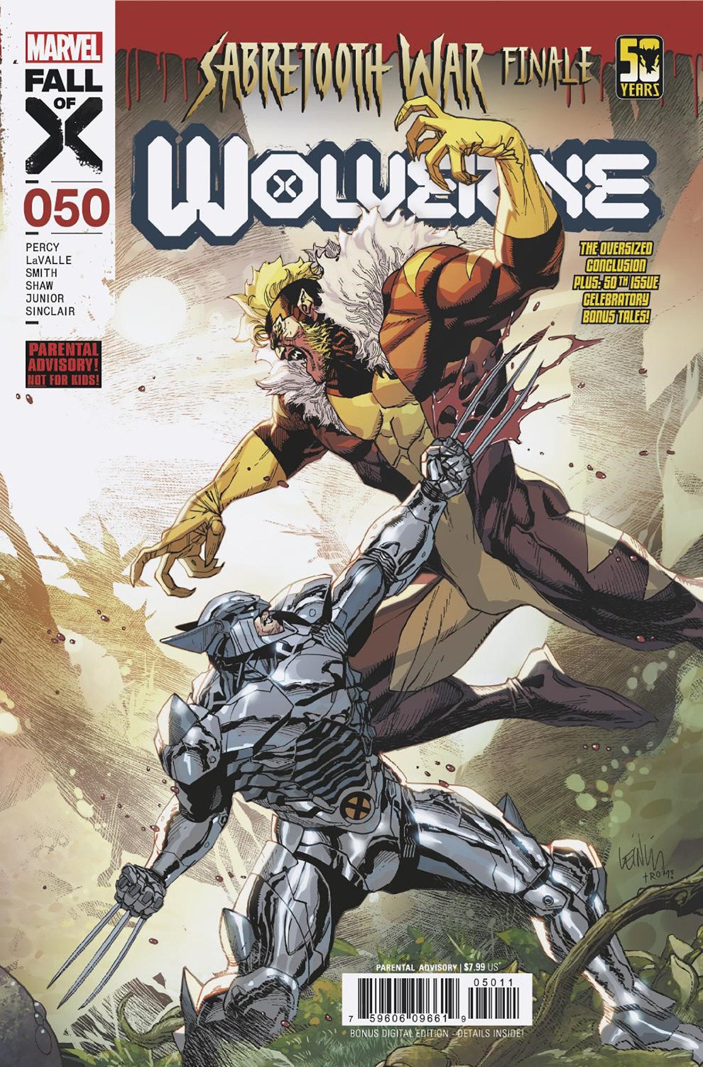 Wolverine #50 | Dragon's Lair Comics and Fantasy Houston TX