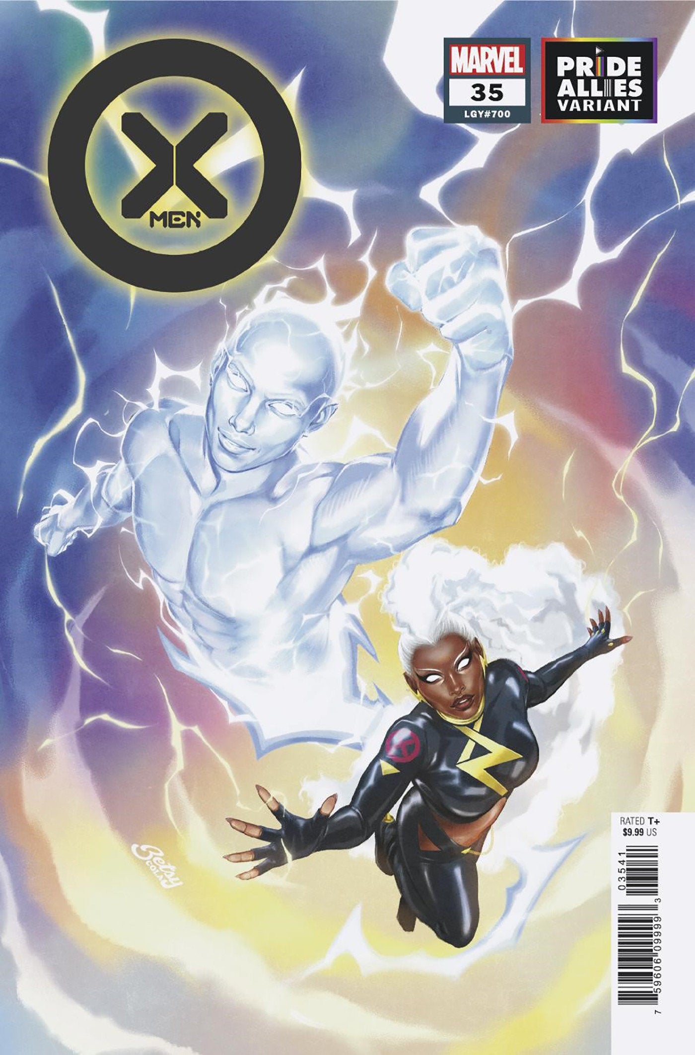 X-Men #35 Betsy Cola Pride Allies Variant [Fhx] | Dragon's Lair Comics and Fantasy Houston TX