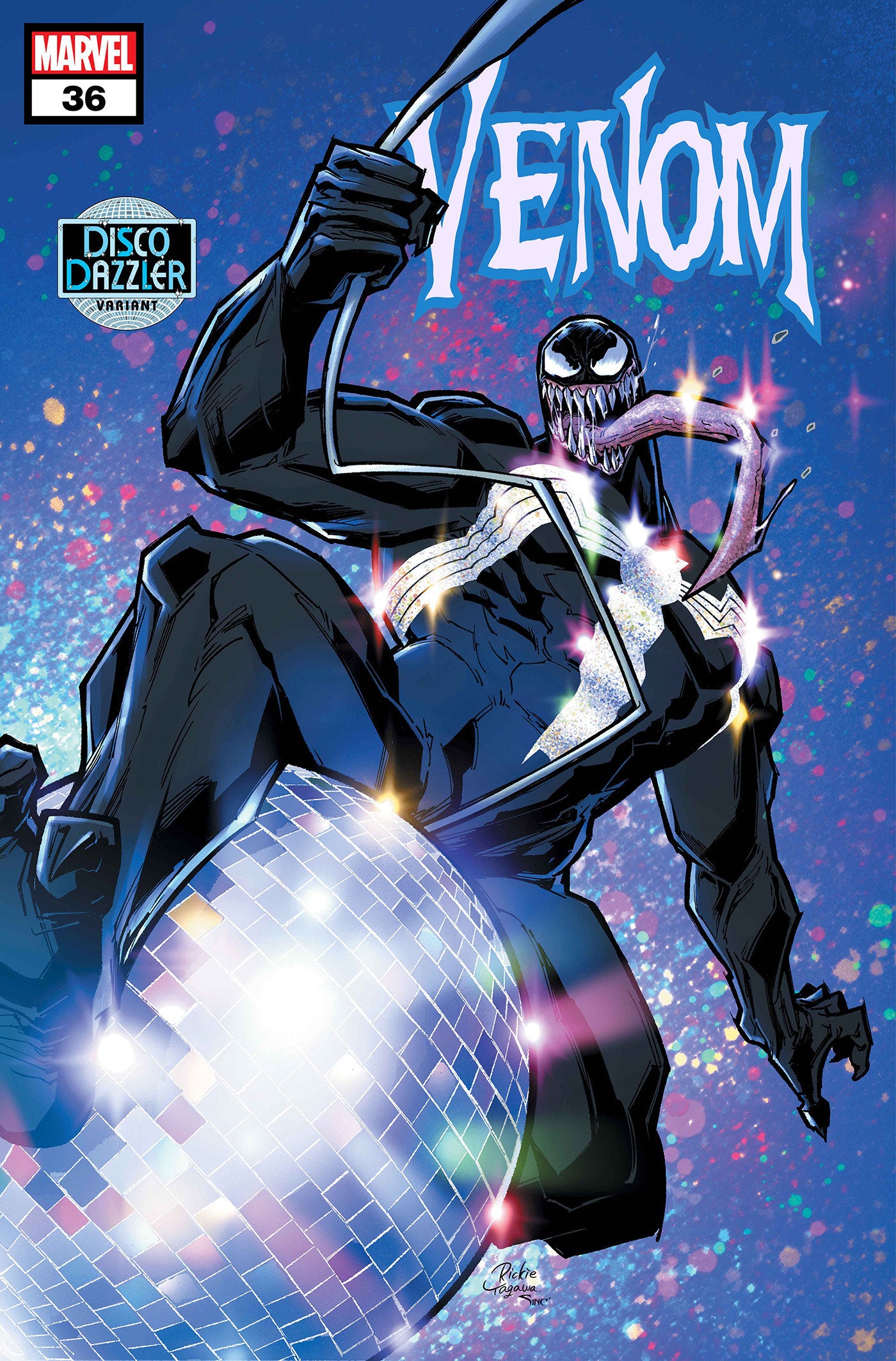 Venom #36 Rickie Yagawa Disco Dazzler Variant | Dragon's Lair Comics and Fantasy Houston TX