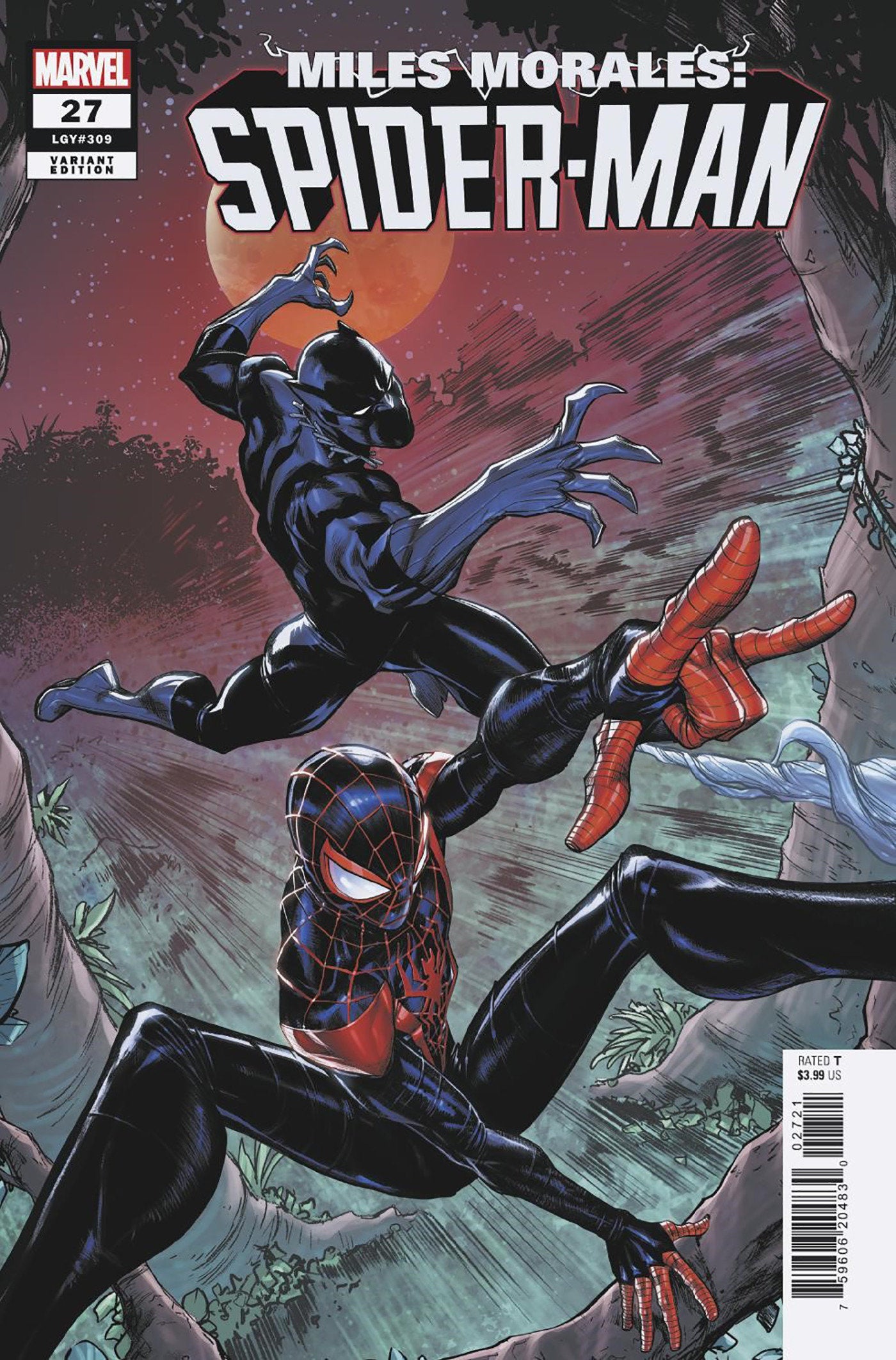 Miles Morales: Spider-Man #27 Stefano Caselli Variant | Dragon's Lair Comics and Fantasy Houston TX