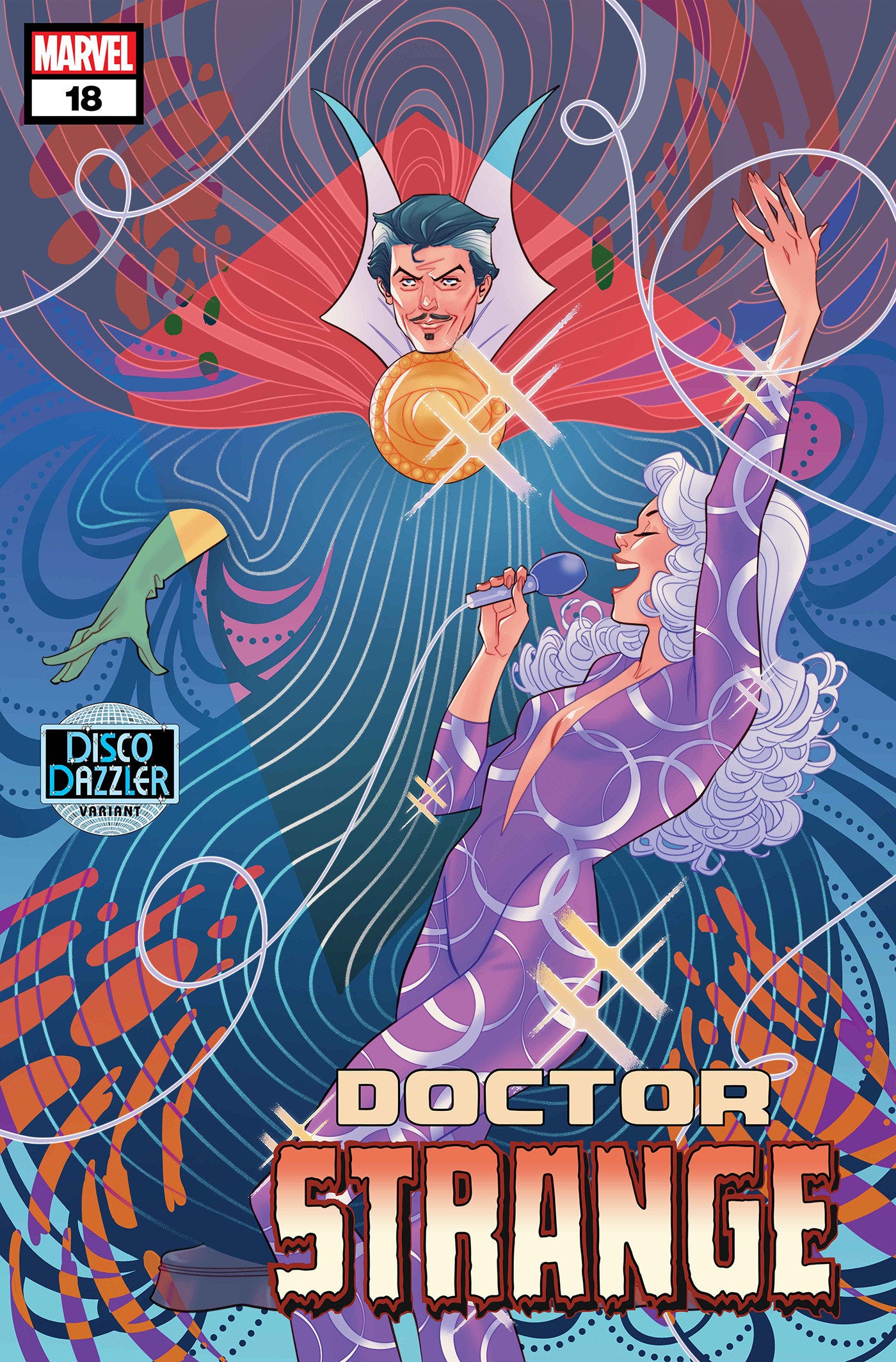 Doctor Strange #18 Marguerite Sauvage Disco Dazzler Variant | Dragon's Lair Comics and Fantasy Houston TX