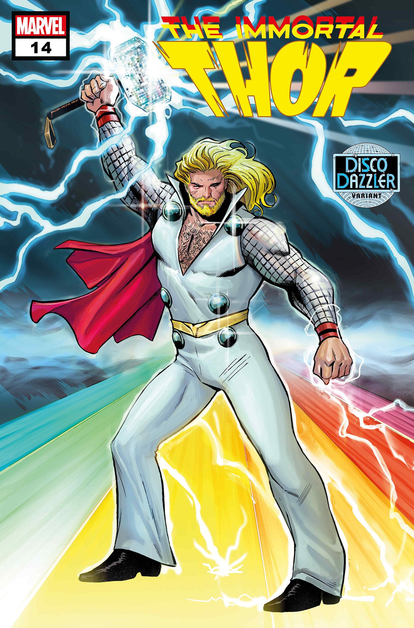 Immortal Thor #14 Lee Garbett Disco Dazzler Variant | Dragon's Lair Comics and Fantasy Houston TX