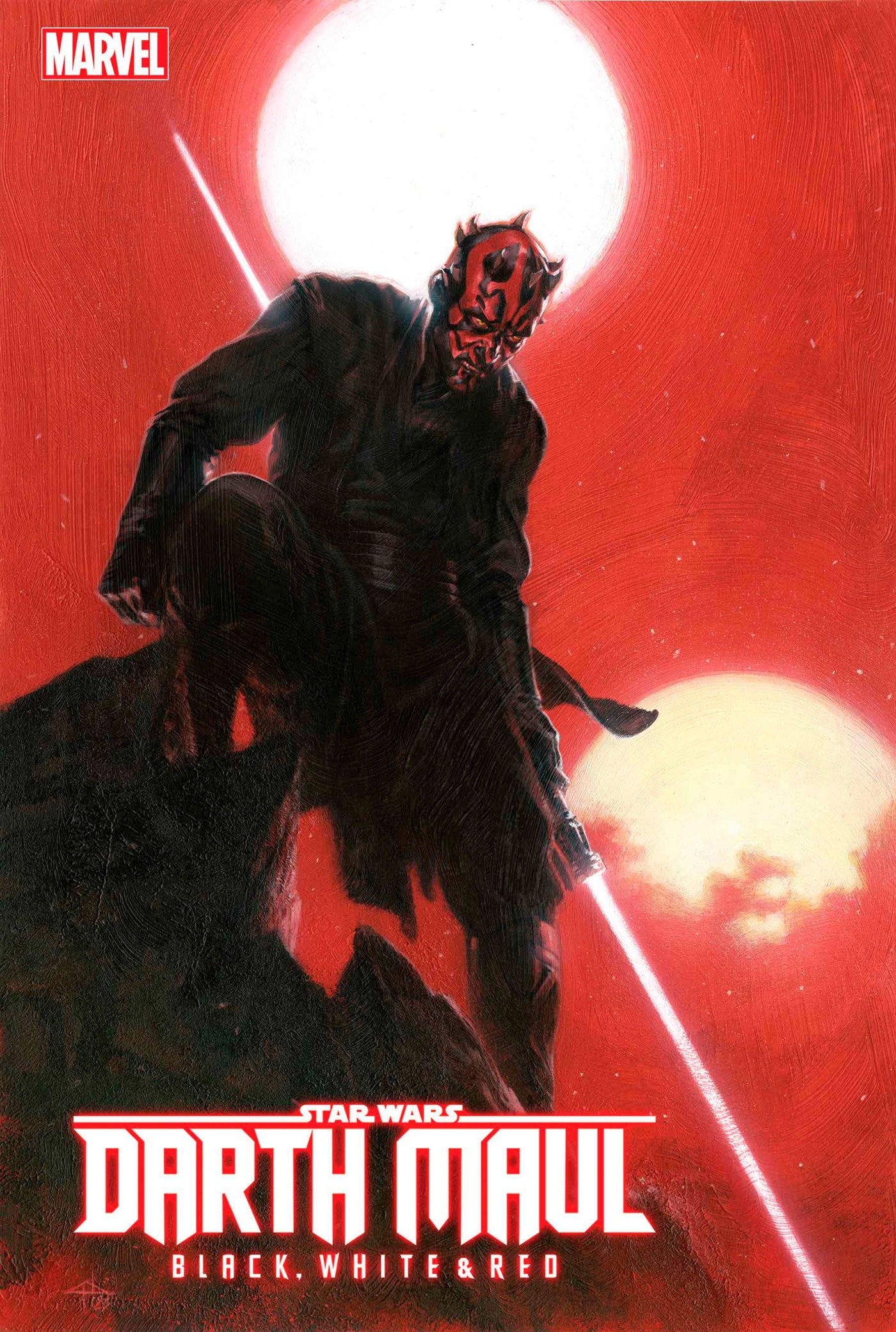 Star Wars: Darth Maul - Black, White & Red #2 Gabriele Dell'Otto Variant | Dragon's Lair Comics and Fantasy Houston TX