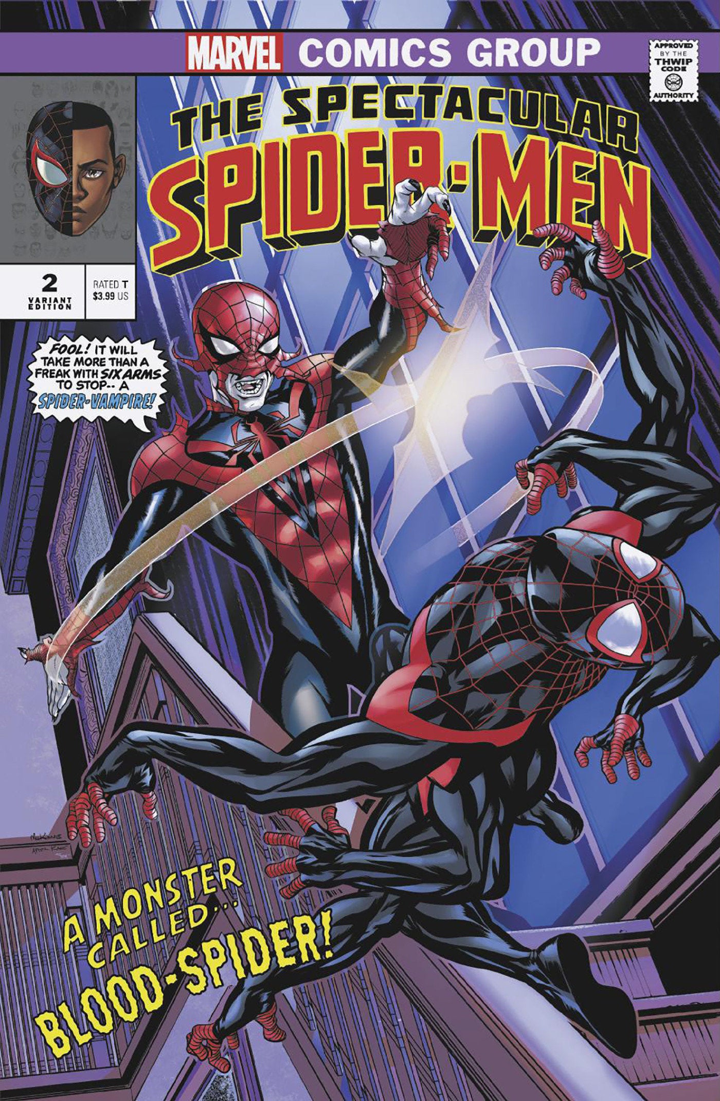 The Spectacular Spider-Men #2 Mike McKone Vampire Variant | Dragon's Lair Comics and Fantasy Houston TX