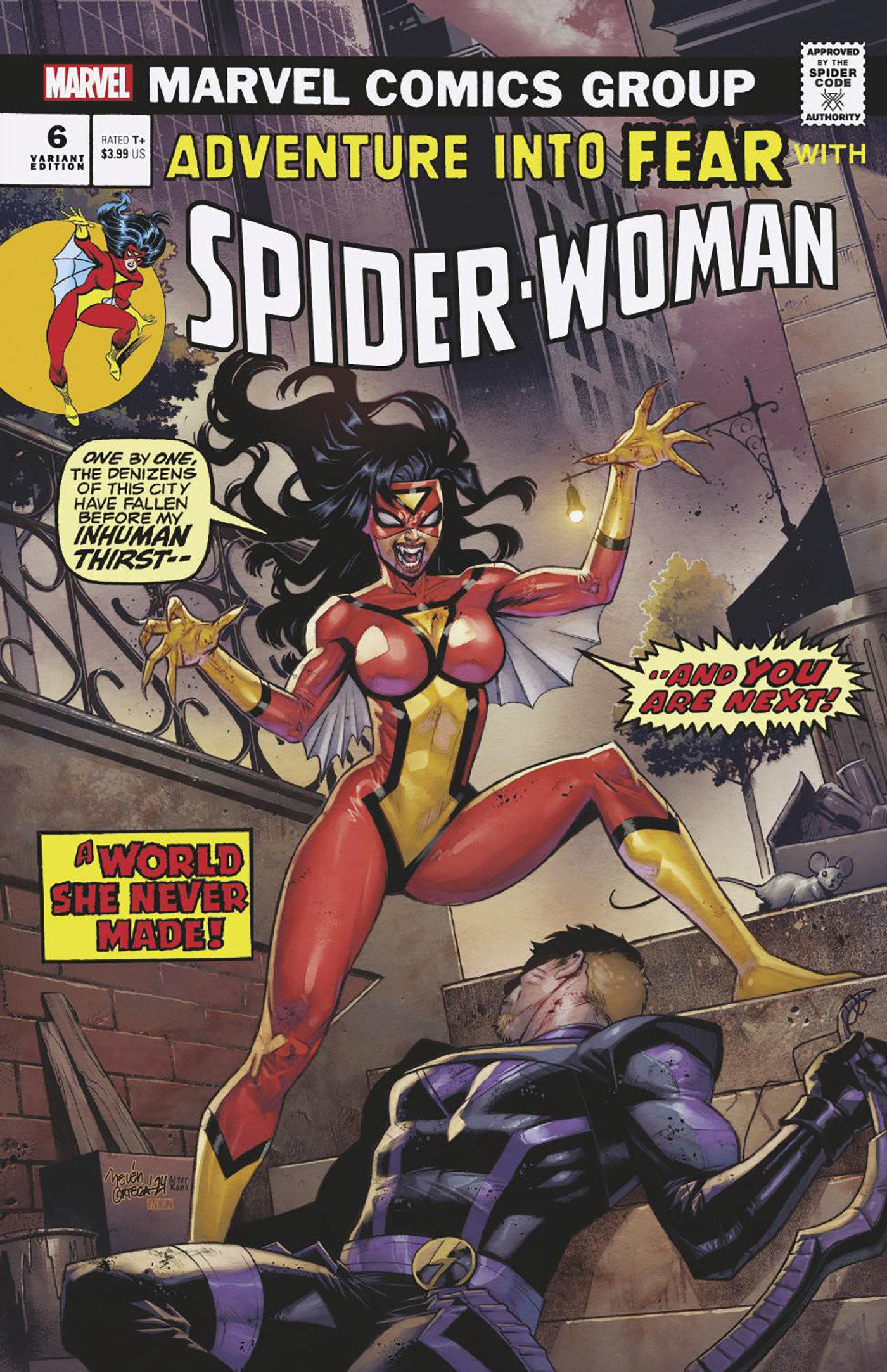 Spider-Woman #6 Belen Ortega Vampire Variant | Dragon's Lair Comics and Fantasy Houston TX