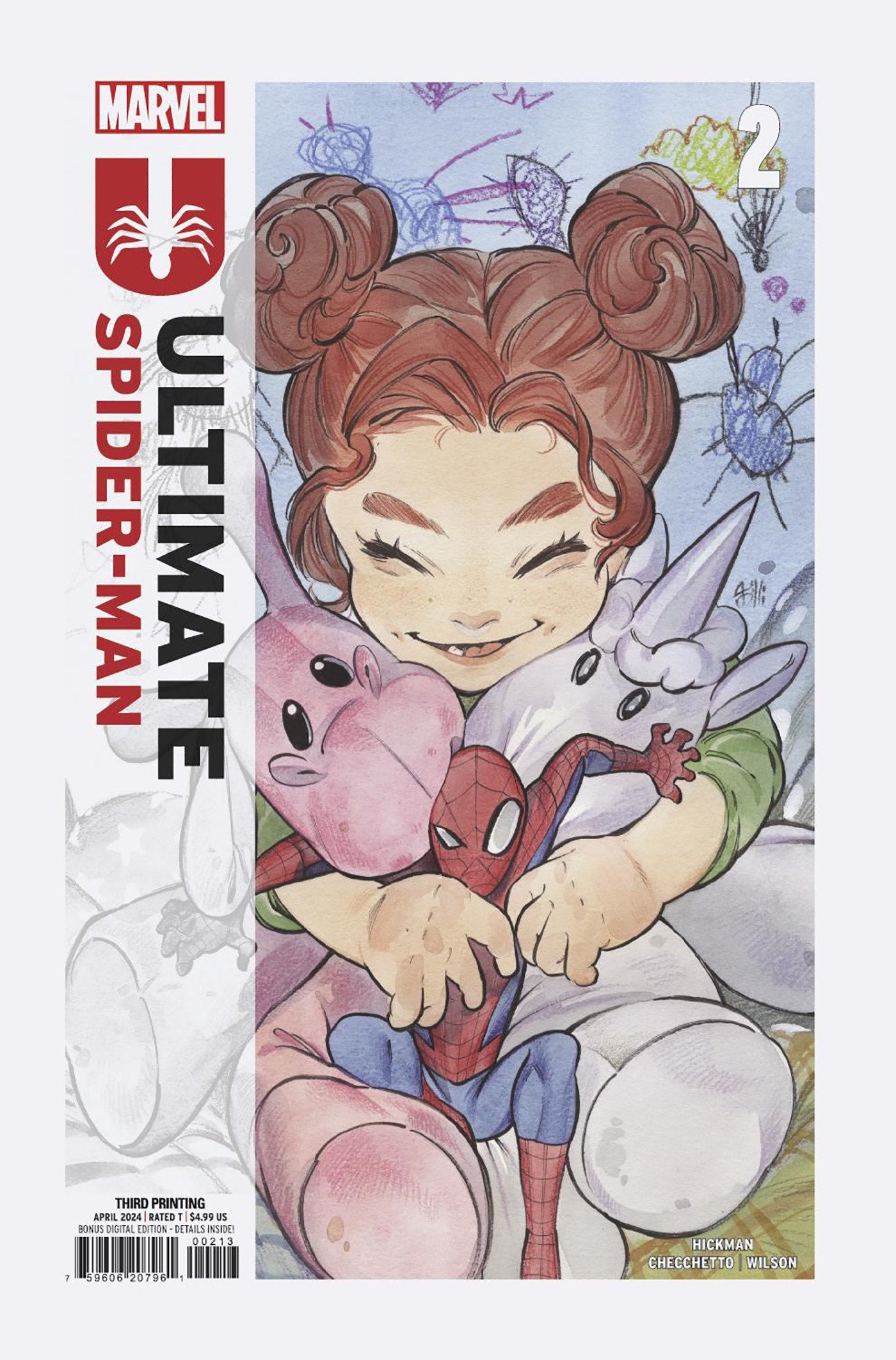 Ultimate Spider-Man #2 Peach Momoko 3RD Printing Variant | Dragon's Lair Comics and Fantasy Houston TX